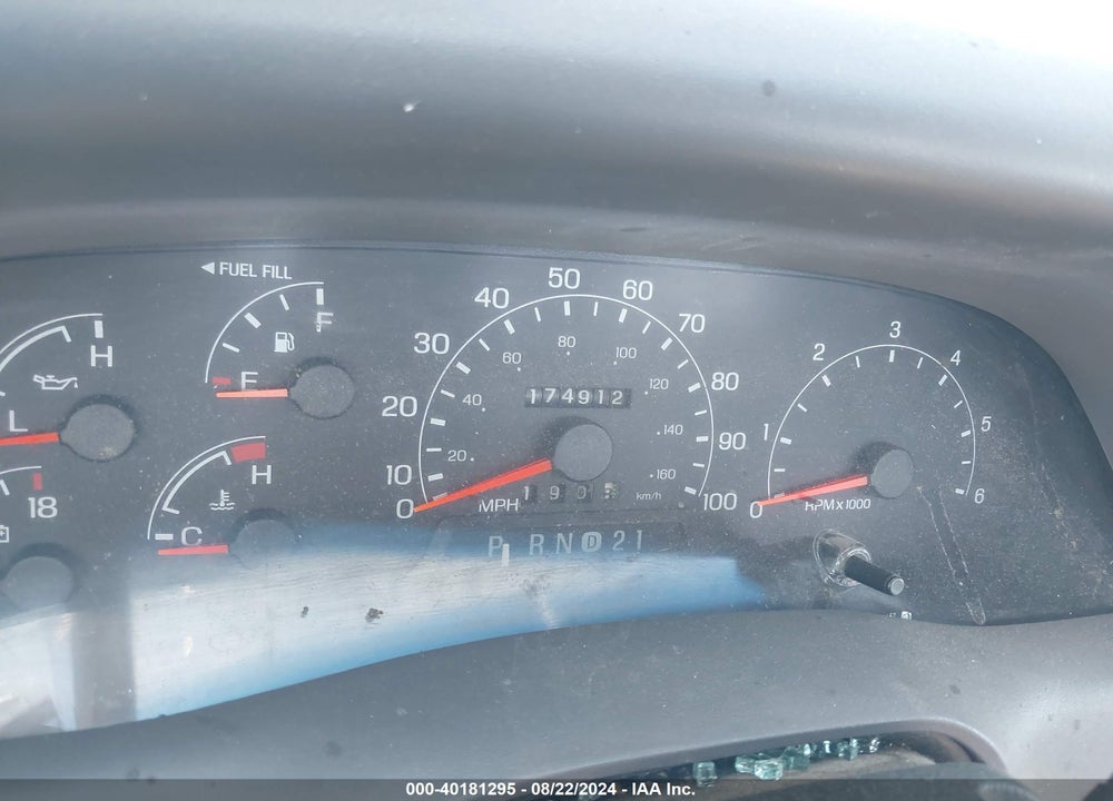 2001 FORD F-250 XL/XLT VIN: 1FTNF20L51EC17140