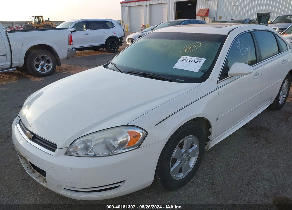 2009 CHEVROLET IMPALA LT VIN: 2G1WT57N691138684