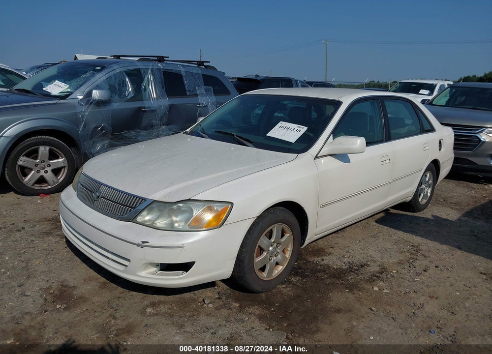 2002 TOYOTA AVALON XL VIN: 4T1BF28B72U244874