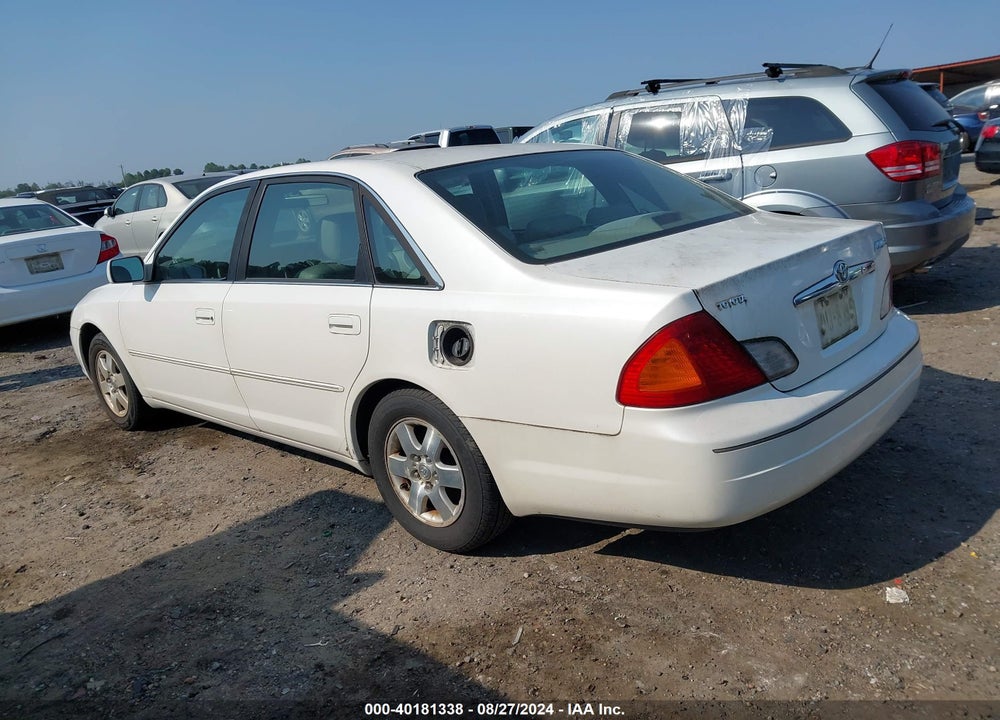 2002 TOYOTA AVALON XL VIN: 4T1BF28B72U244874