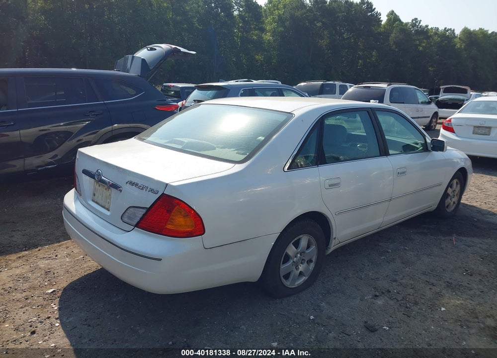 2002 TOYOTA AVALON XL VIN: 4T1BF28B72U244874