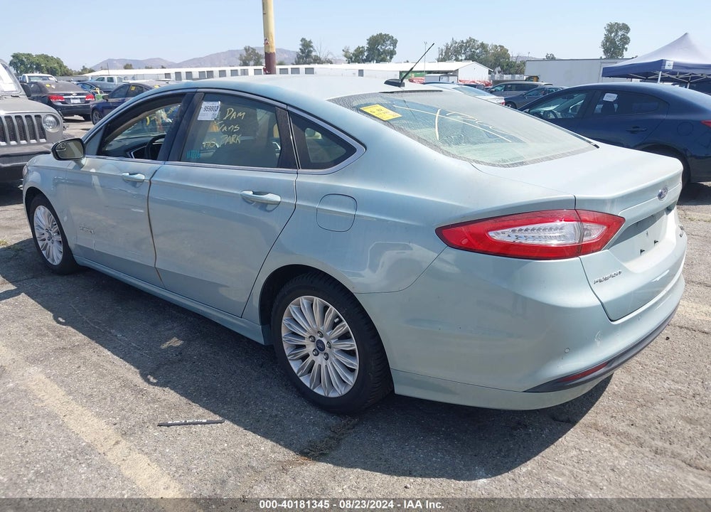 2014 FORD FUSION HYBRID SE VIN: 3FA6P0LU5ER169870