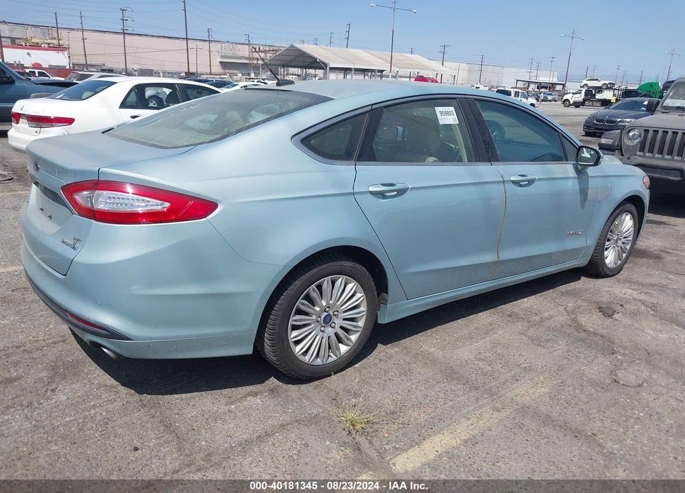 2014 FORD FUSION HYBRID SE VIN: 3FA6P0LU5ER169870