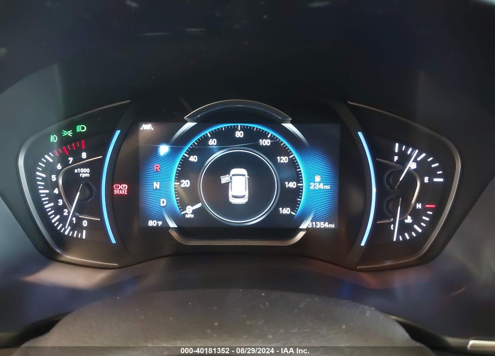 2019 HYUNDAI SANTA FE SEL VIN: 5NMS3CAD3KH127900
