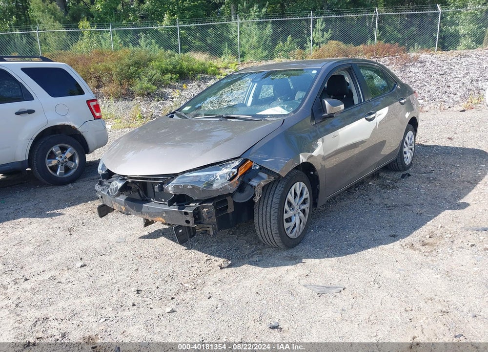 2019 TOYOTA COROLLA LE VIN: 2T1BURHE8KC147516