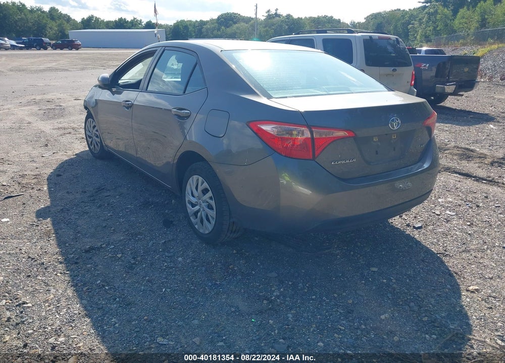 2019 TOYOTA COROLLA LE VIN: 2T1BURHE8KC147516
