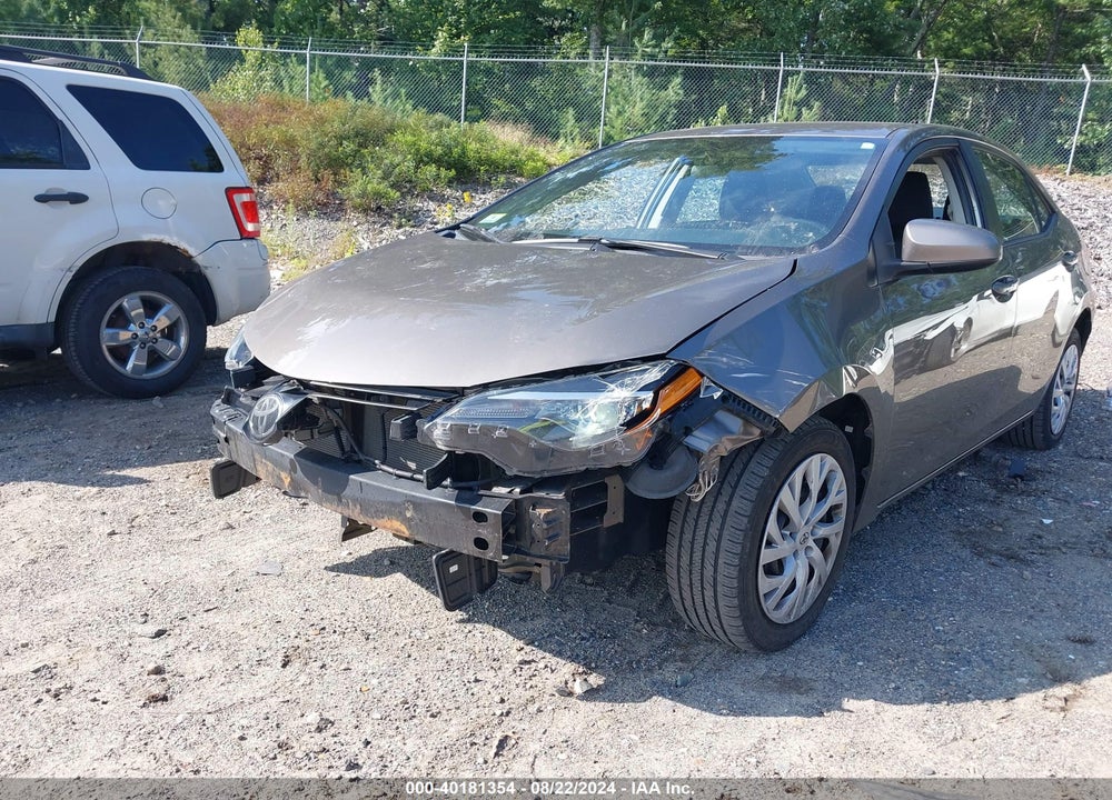 2019 TOYOTA COROLLA LE VIN: 2T1BURHE8KC147516