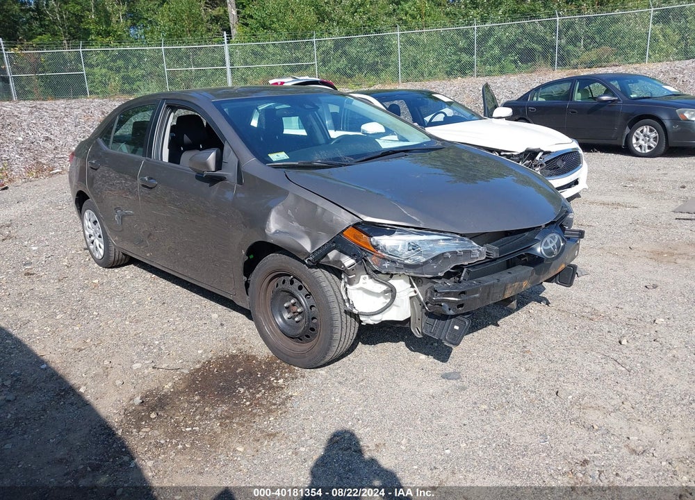 2019 TOYOTA COROLLA LE VIN: 2T1BURHE8KC147516