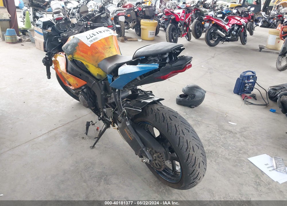 2019 KAWASAKI ZX636 K VIN: JKBZXJG11KA001636