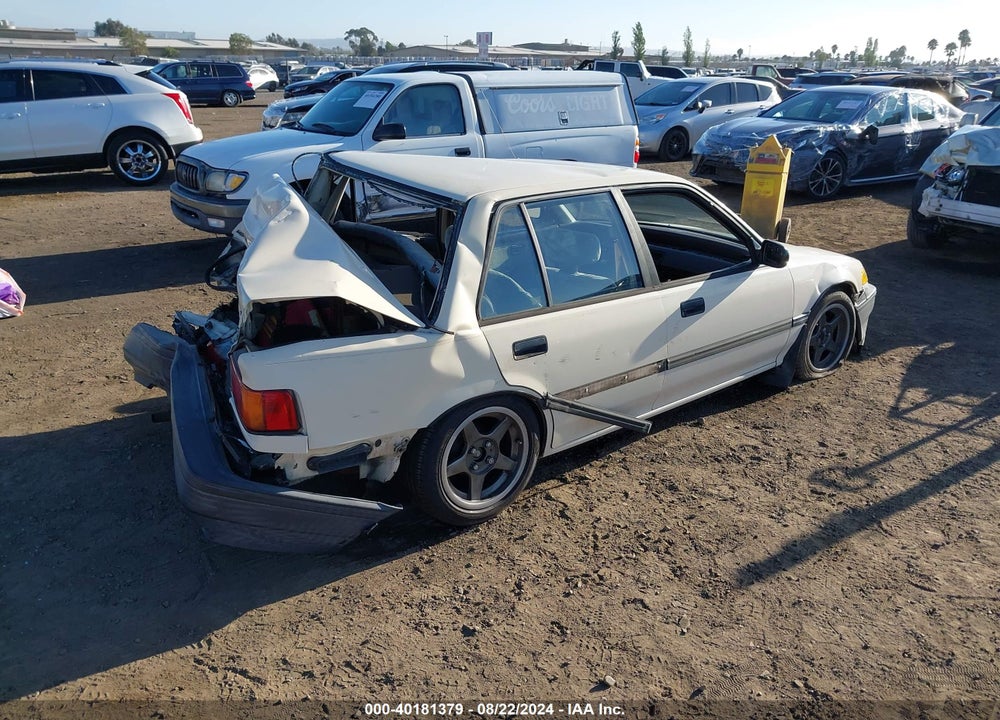 1988 HONDA CIVIC 1.5 DX VIN: JHMED3641JS014922