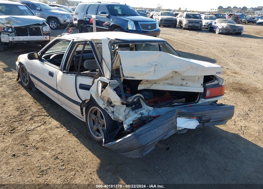 1988 HONDA CIVIC 1.5 DX VIN: JHMED3641JS014922