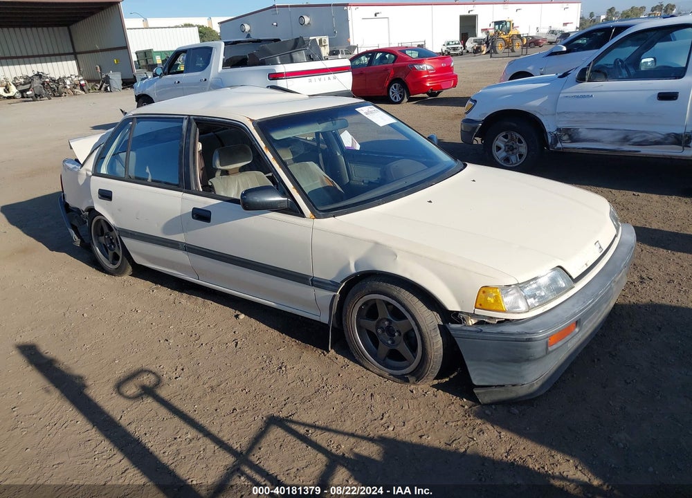 1988 HONDA CIVIC 1.5 DX VIN: JHMED3641JS014922