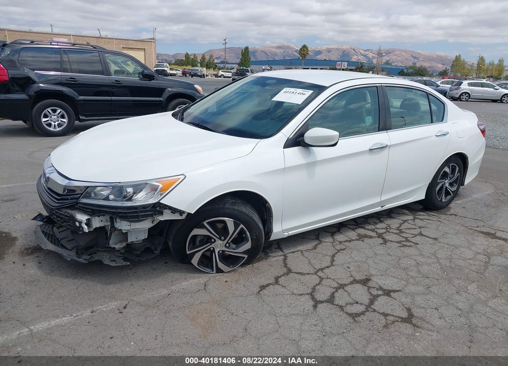 2017 HONDA ACCORD LX VIN: 1HGCR2F38HA226231