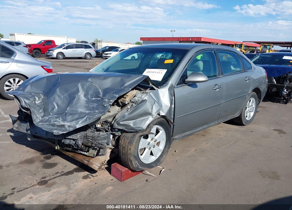 2007 CHEVROLET IMPALA LT VIN: 2G1WT58K279298421
