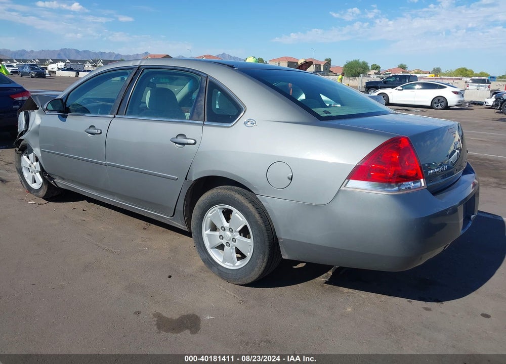 2007 CHEVROLET IMPALA LT VIN: 2G1WT58K279298421