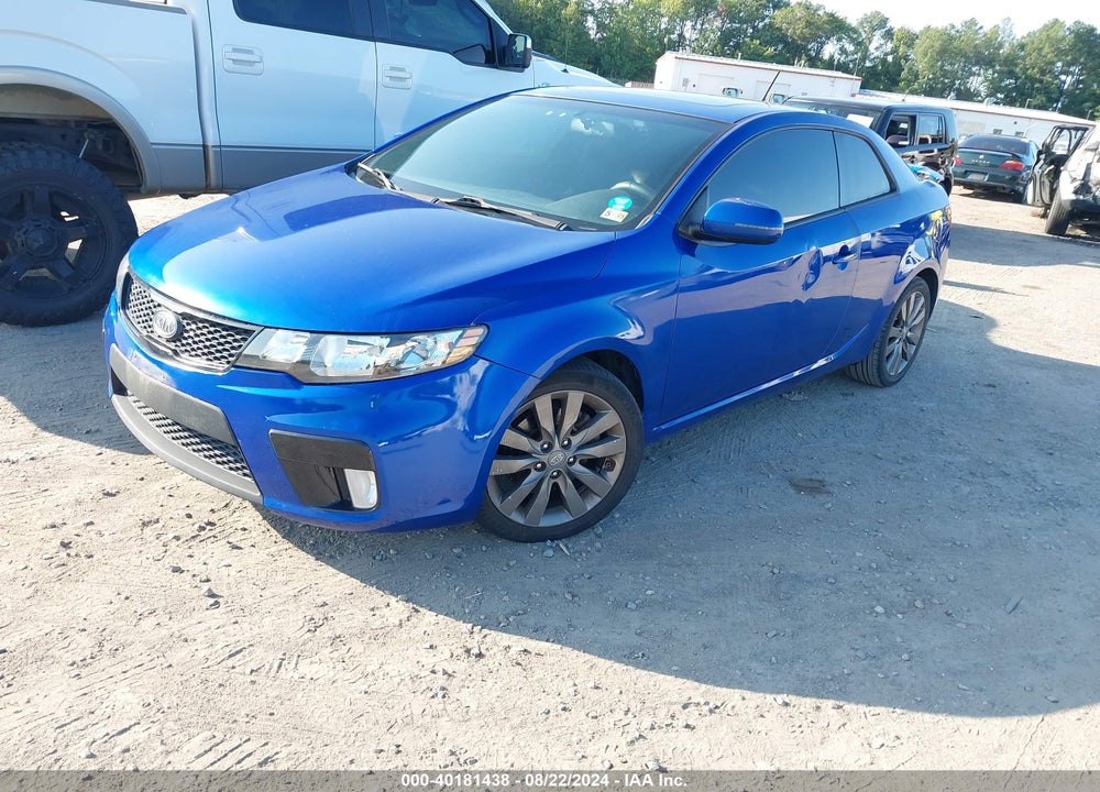 2011 KIA FORTE KOUP SX VIN: KNAFW6A35B5399656
