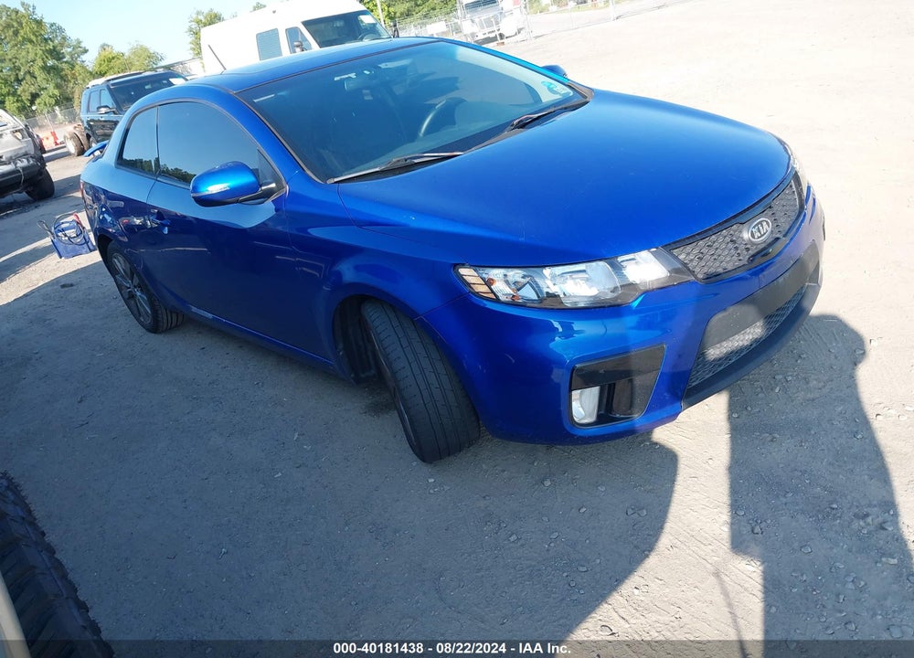 2011 KIA FORTE KOUP SX VIN: KNAFW6A35B5399656