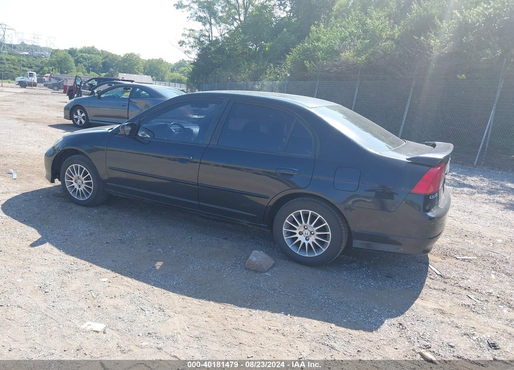 2005 HONDA CIVIC LX VIN: 2HGES16555H564806