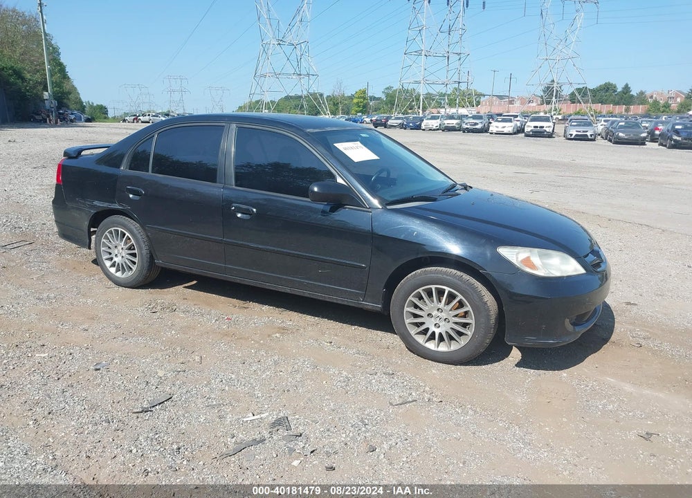 2005 HONDA CIVIC LX VIN: 2HGES16555H564806