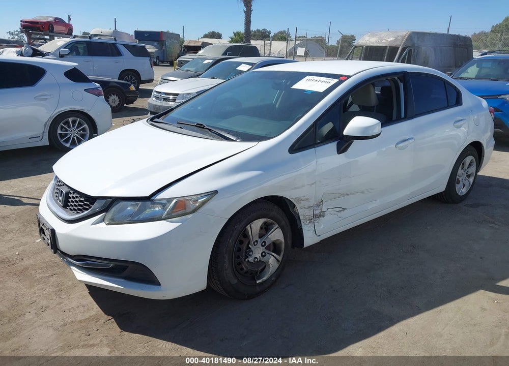 2013 HONDA CIVIC VIN: 19XFB2F59DE262731