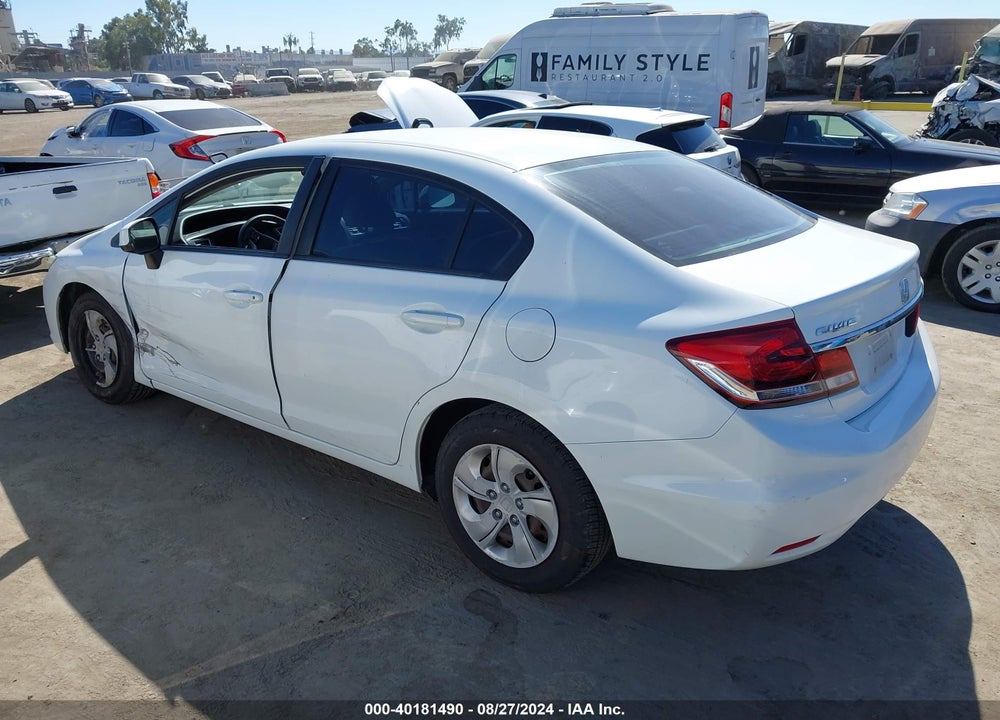 2013 HONDA CIVIC VIN: 19XFB2F59DE262731