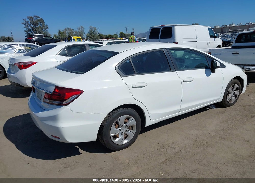 2013 HONDA CIVIC VIN: 19XFB2F59DE262731