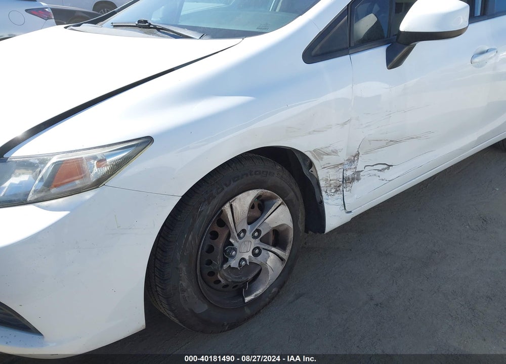 2013 HONDA CIVIC VIN: 19XFB2F59DE262731