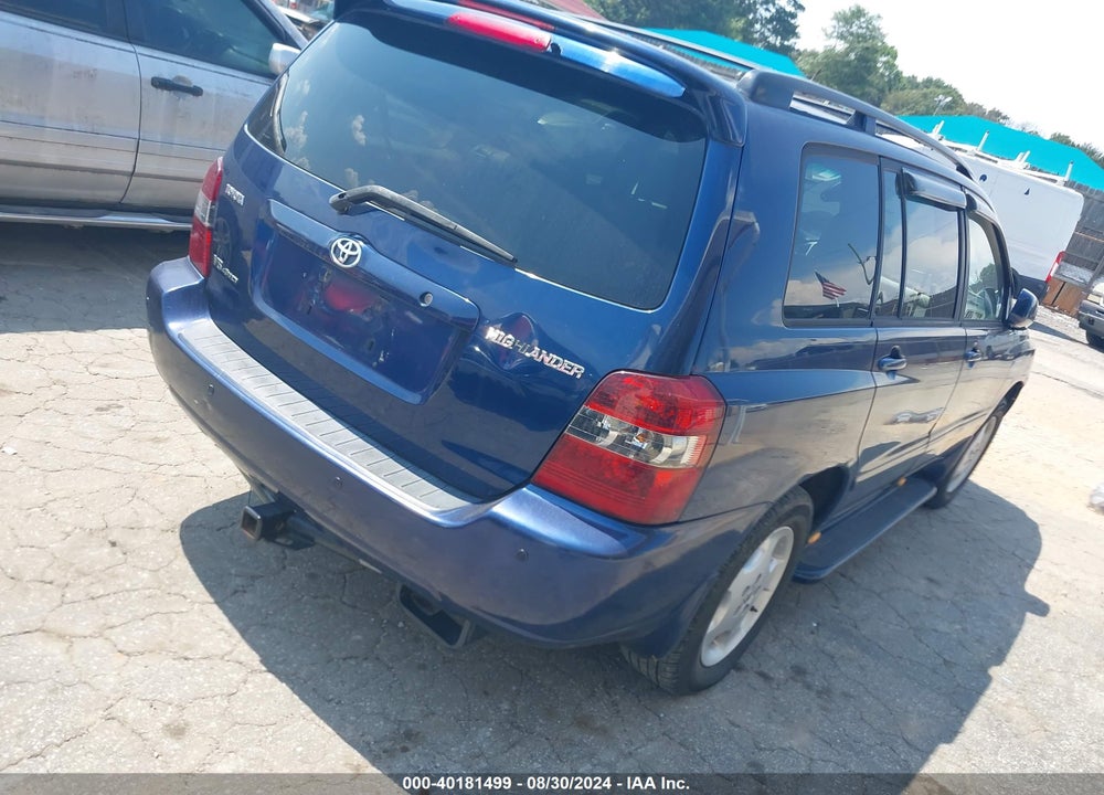 2004 TOYOTA HIGHLANDER LIMITED V6 VIN: JTEEP21A640053534