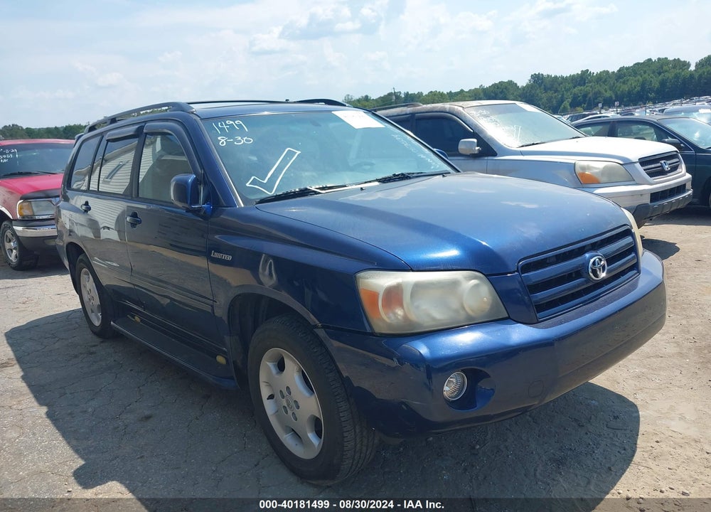 2004 TOYOTA HIGHLANDER LIMITED V6 VIN: JTEEP21A640053534