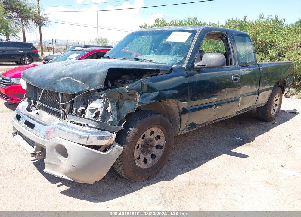 2007 GMC SIERRA 1500 CLASSIC VIN: 1GTEK19V97Z108711