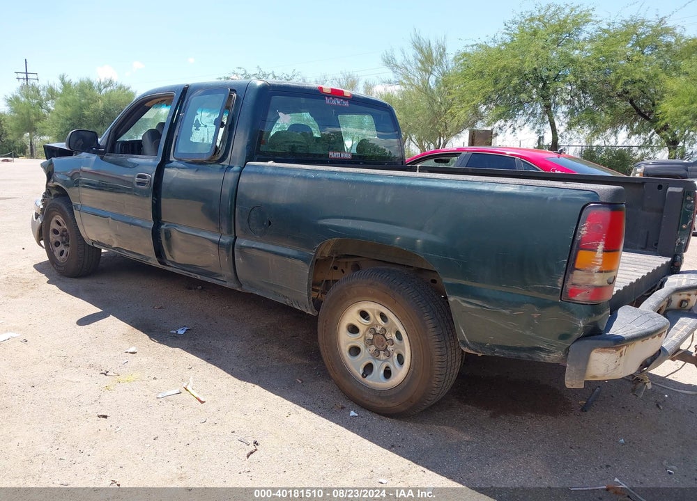 2007 GMC SIERRA 1500 CLASSIC VIN: 1GTEK19V97Z108711