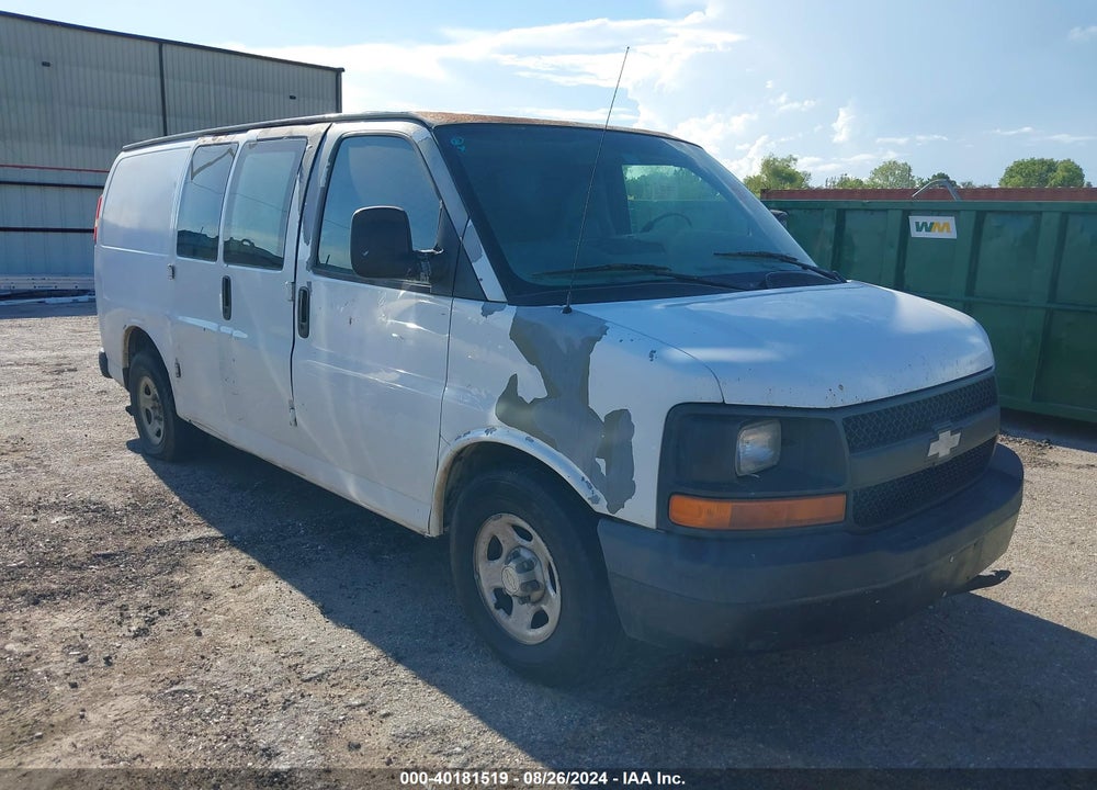 2007 CHEVROLET EXPRESS WORK VAN VIN: 1GCFG15X371146351
