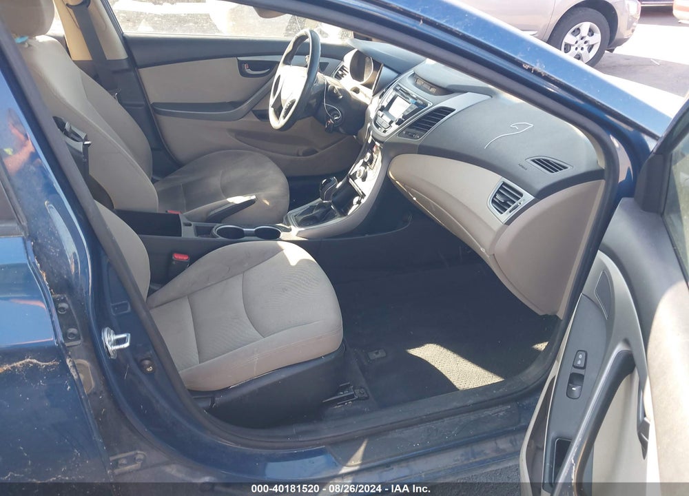 2014 HYUNDAI ELANTRA SE VIN: KMHDH4AE0EU051179