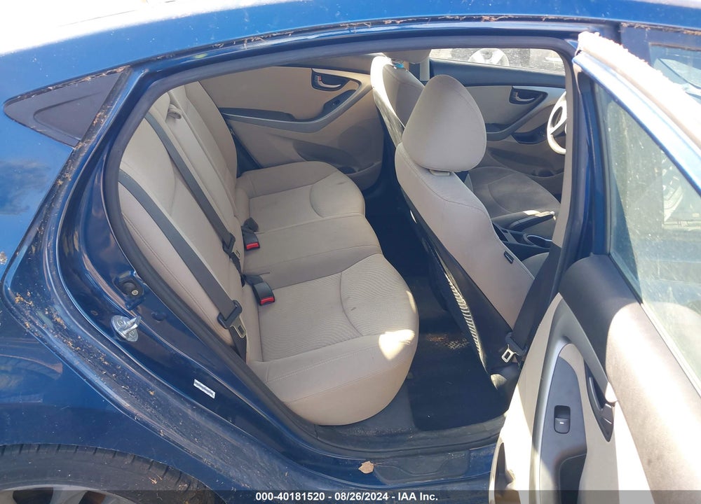 2014 HYUNDAI ELANTRA SE VIN: KMHDH4AE0EU051179