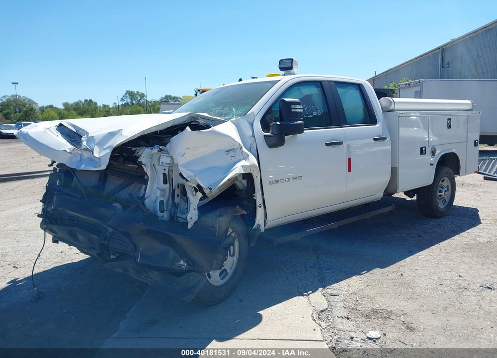 2021 CHEVROLET SILVERADO 2500HD 2WD DOUBLE CAB LONG BED WT VIN: 1GB2WLE74MF212289