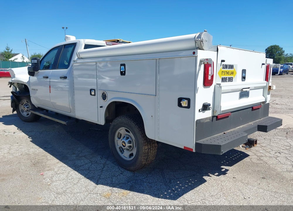 2021 CHEVROLET SILVERADO 2500HD 2WD DOUBLE CAB LONG BED WT VIN: 1GB2WLE74MF212289