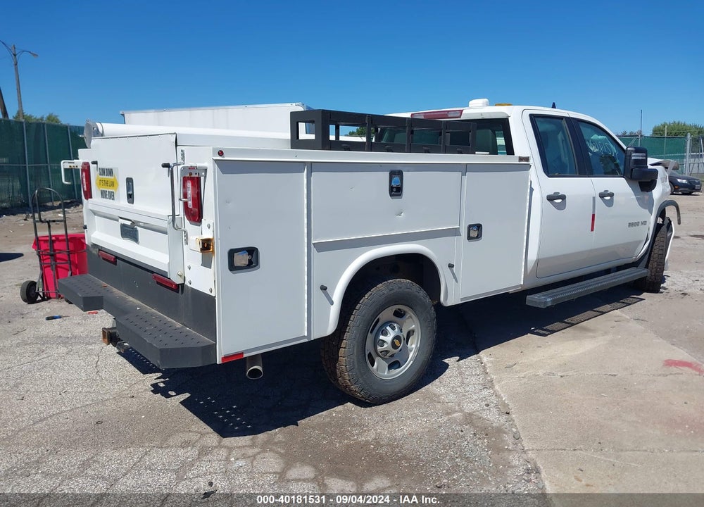 2021 CHEVROLET SILVERADO 2500HD 2WD DOUBLE CAB LONG BED WT VIN: 1GB2WLE74MF212289