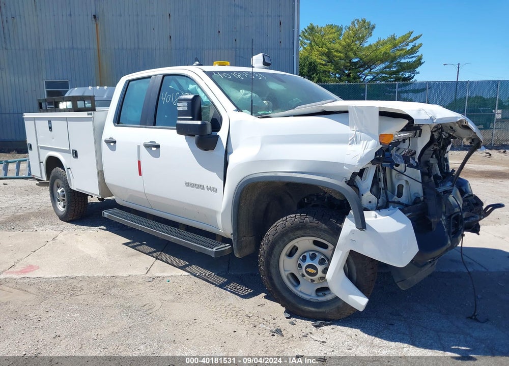 2021 CHEVROLET SILVERADO 2500HD 2WD DOUBLE CAB LONG BED WT VIN: 1GB2WLE74MF212289