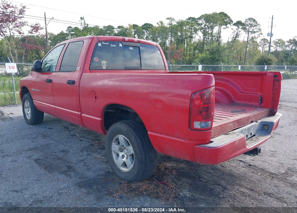 2002 DODGE RAM 1500 ST VIN: 1D7HU18Z12J191513