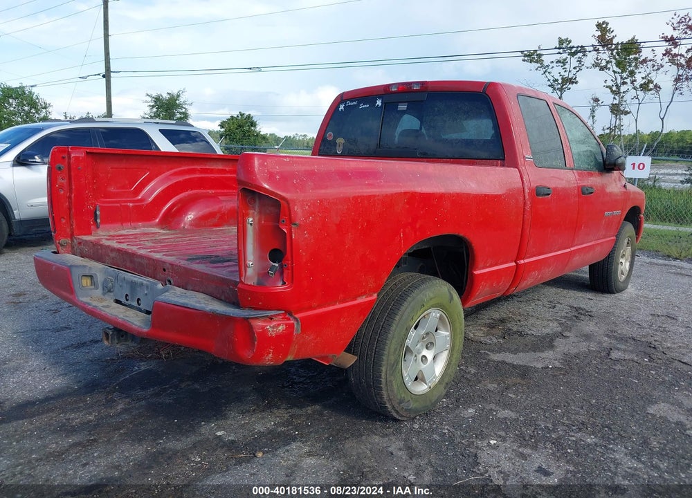 2002 DODGE RAM 1500 ST VIN: 1D7HU18Z12J191513