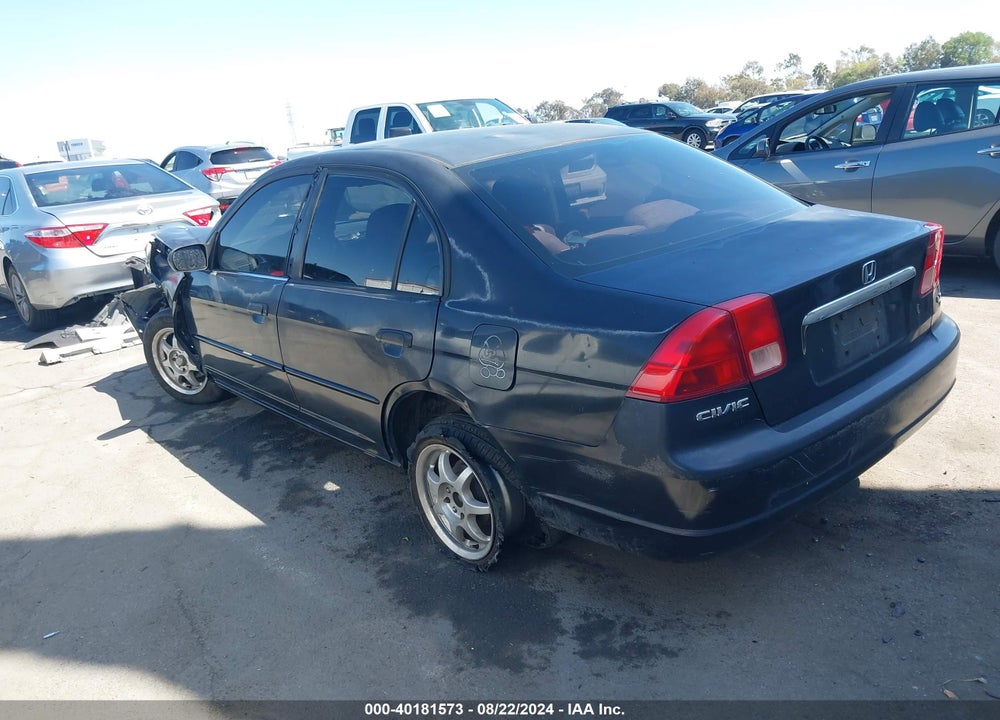 2002 HONDA CIVIC VIN: 2HGES16592H580602