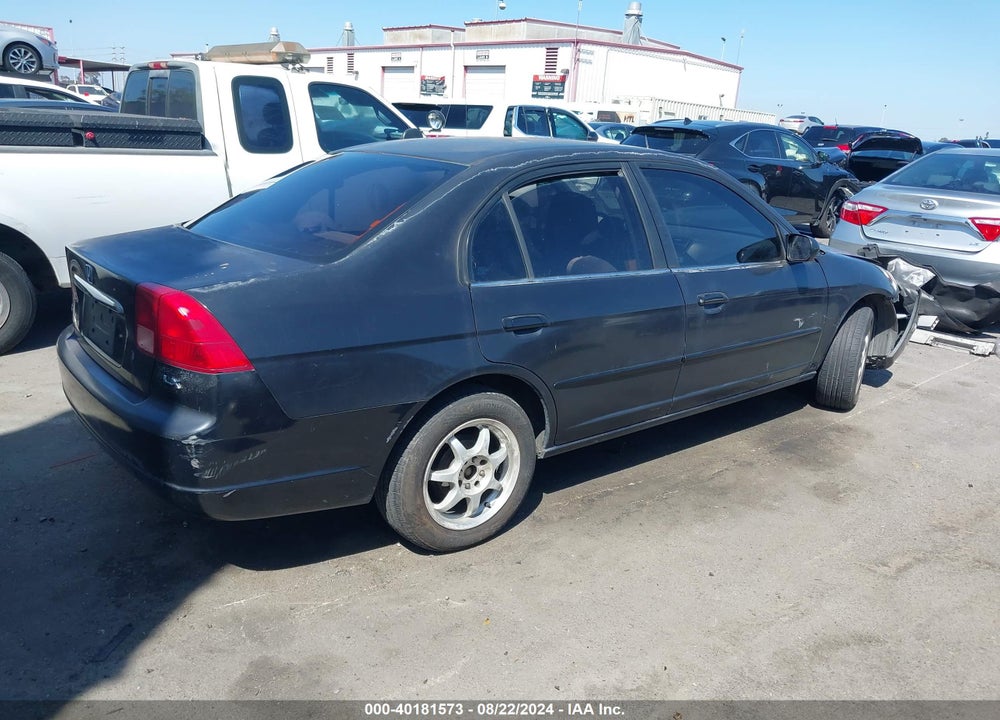 2002 HONDA CIVIC VIN: 2HGES16592H580602