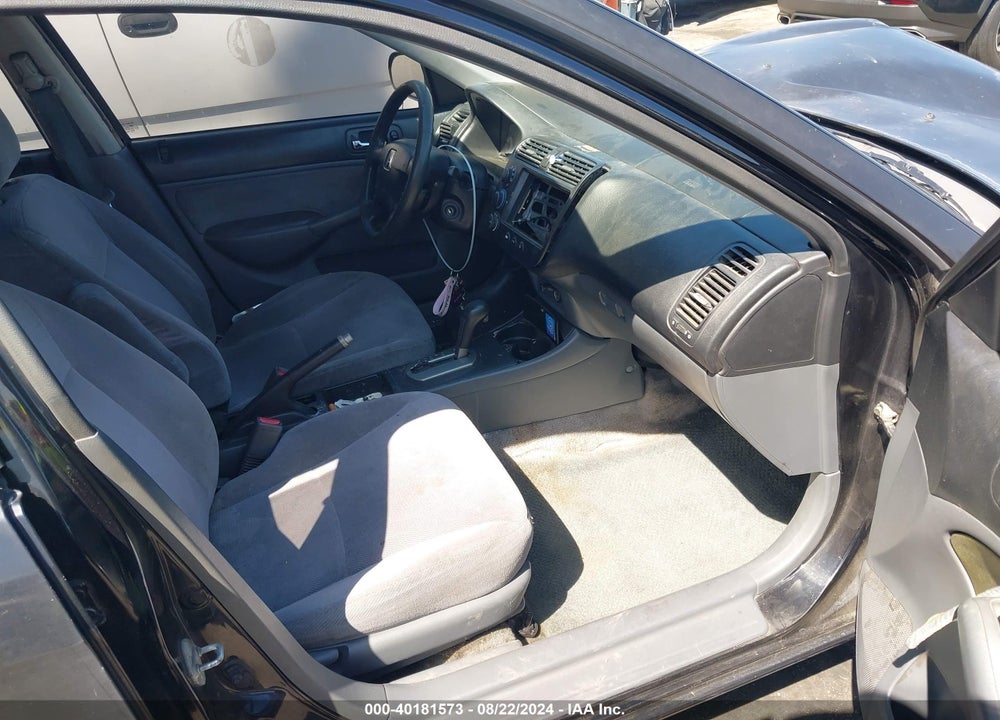 2002 HONDA CIVIC VIN: 2HGES16592H580602