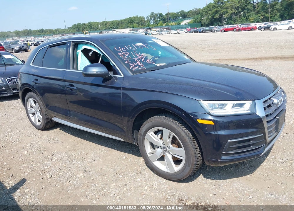 2018 AUDI Q5 2.0T PREMIUM/2.0T TECH PREMIUM VIN: WA1BNAFY2J2197363