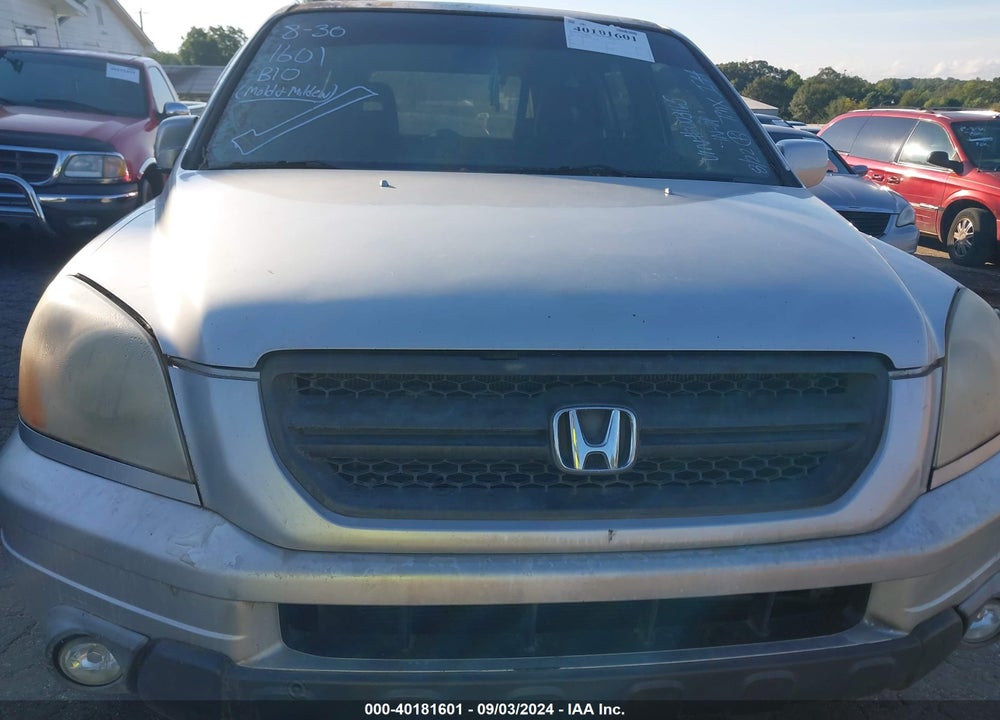 2005 HONDA PILOT EX-L VIN: 5FNYF18605B003165