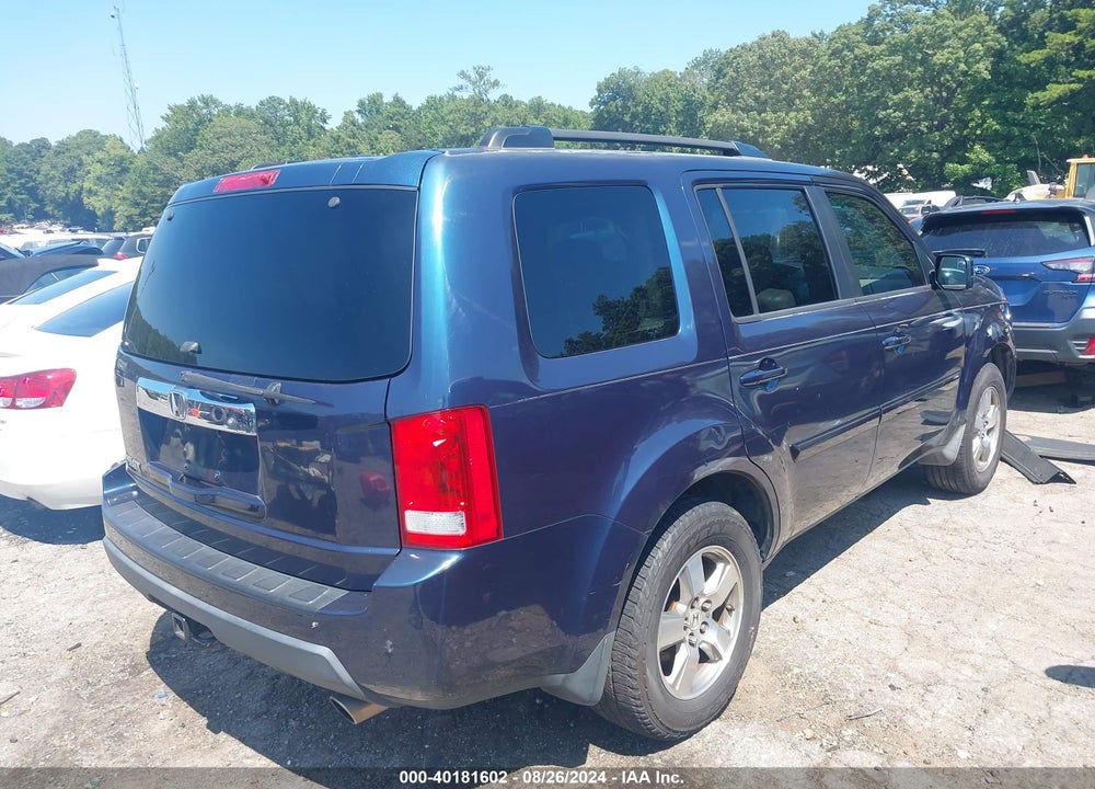 2009 HONDA PILOT EX-L VIN: 5FNYF38589B019705