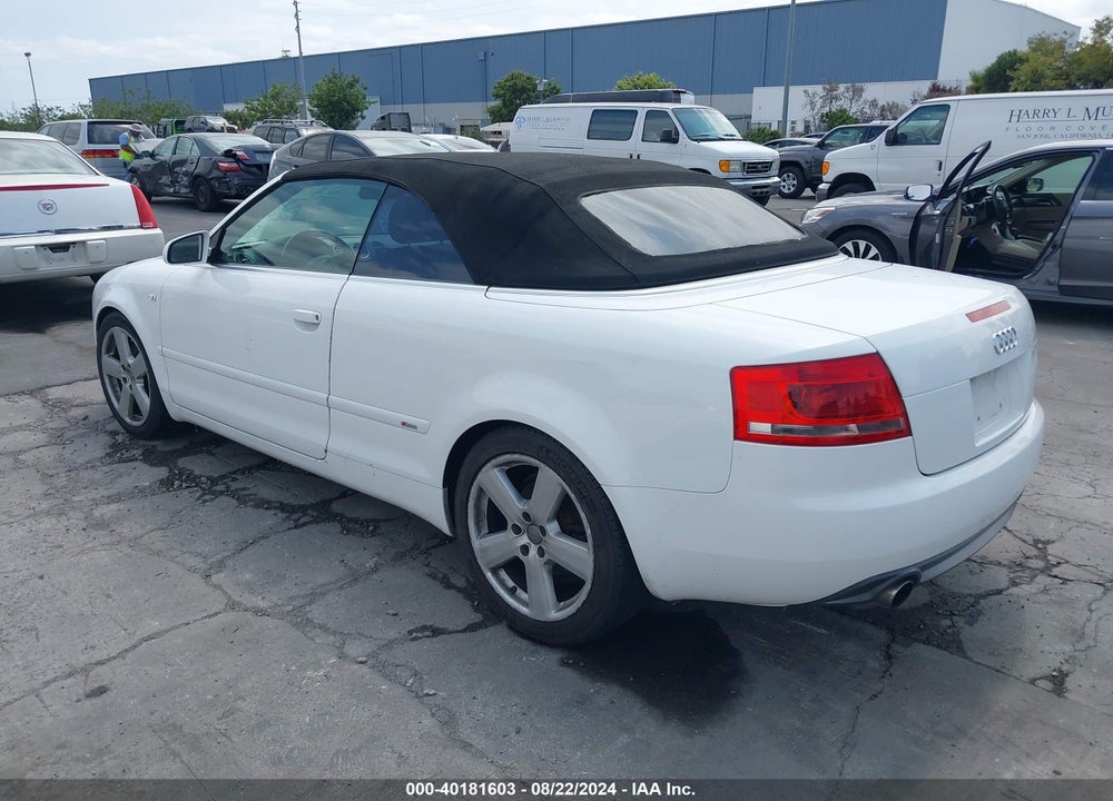 2009 AUDI A4 2.0T SPECIAL EDITION VIN: WAUAF48H69K008557