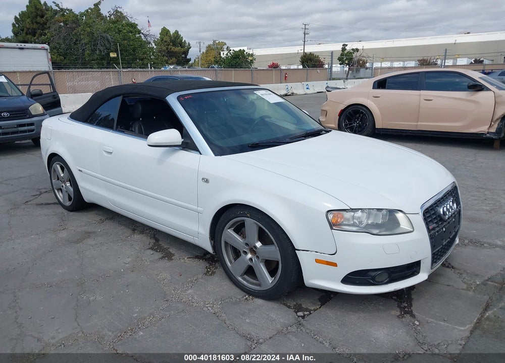 2009 AUDI A4 2.0T SPECIAL EDITION VIN: WAUAF48H69K008557