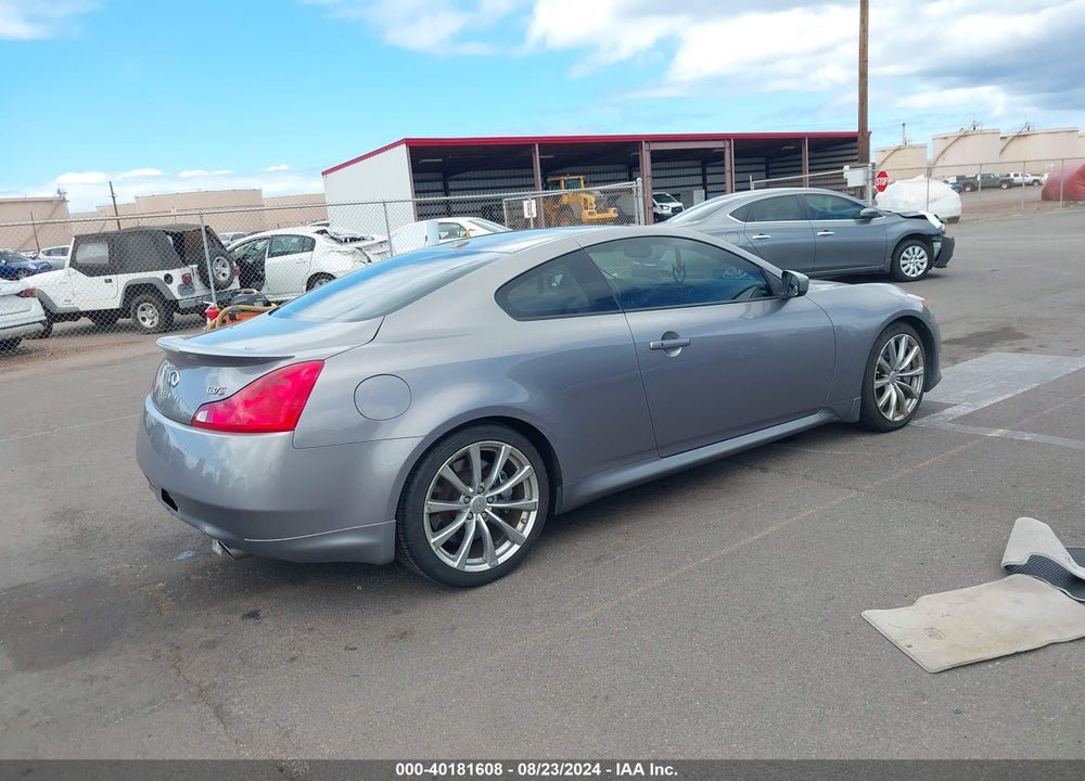 2008 INFINITI G37 JOURNEY VIN: JNKCV64E78M115656