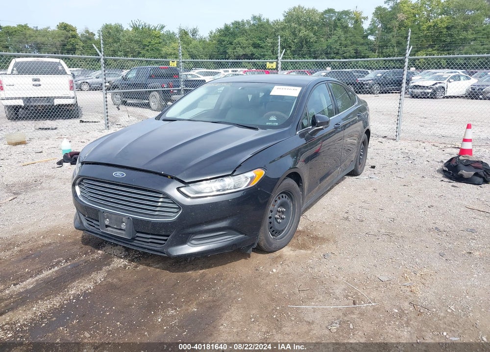 2013 FORD FUSION S VIN: 3FA6P0G74DR236638